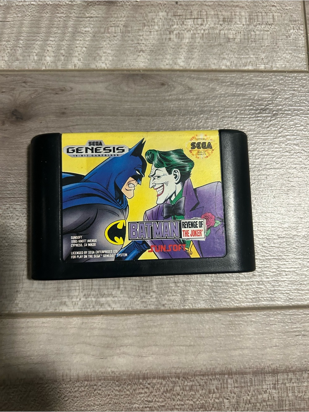 Sega Genesis Batman: Revenge of the Joker